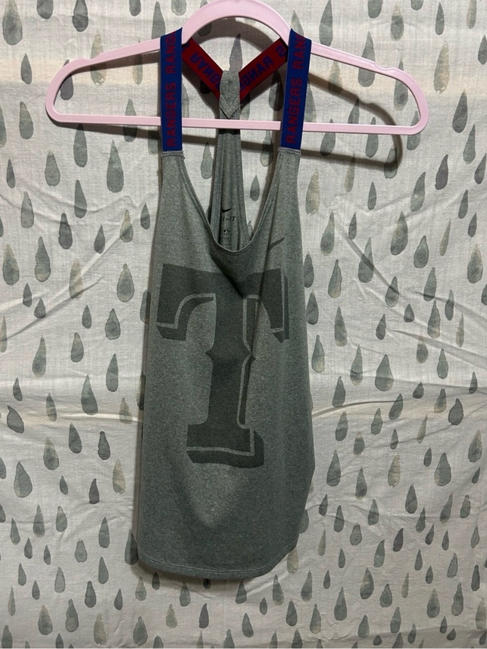 Nike Dri-Fit Texas Rangers Tank Small